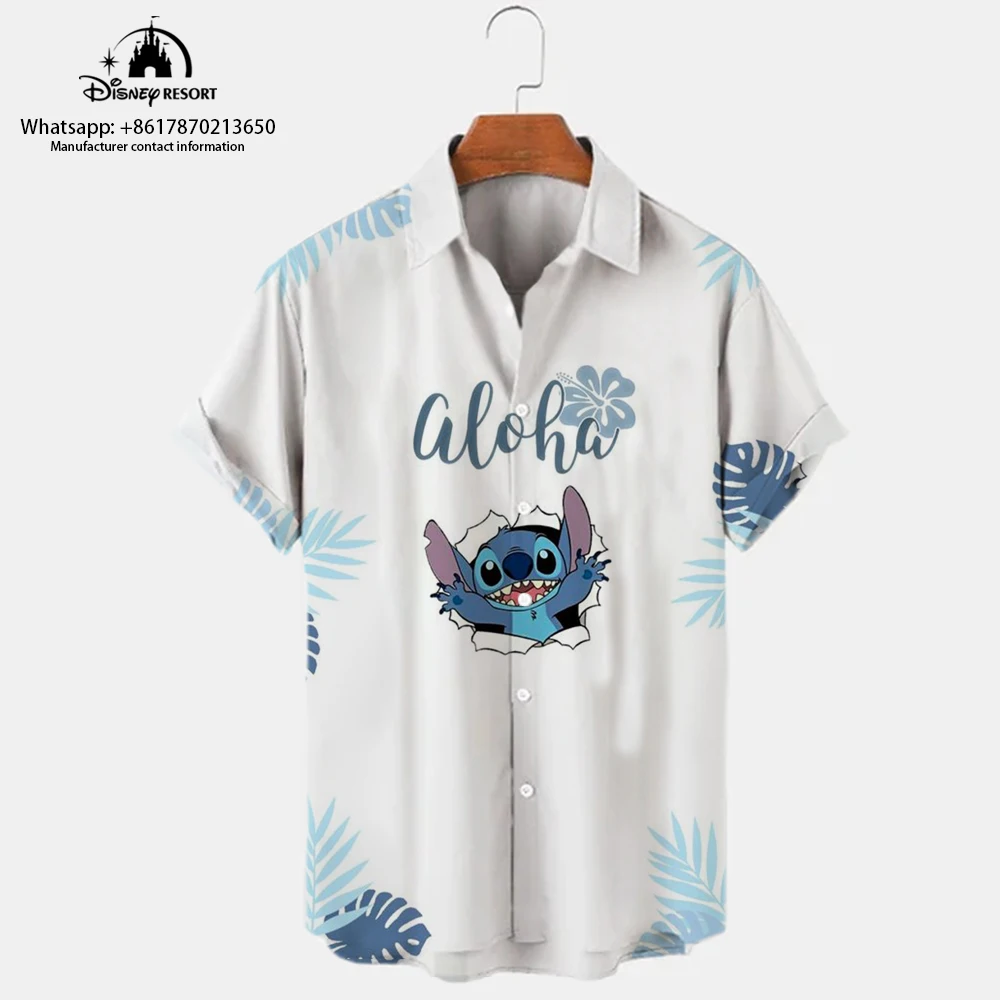 2022 рубашка Disney Stitch, гавайская рубашка, Мужская свободная дышащая мужская рубашка, Летняя мужская рубашка, уличный Повседневный Топ с коротким рукавом 5xl
2022 рубашка Disney Stitch, гавайская рубашка, Мужская свободная дышащая мужская рубашка, Летняя мужская рубашка, уличный Повседневный Топ с коротким рукавом 5xl