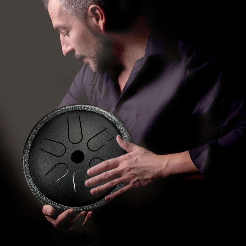 Simple 6-Tone Steel Tongue Drum Beginner Drum Percussion Instruments C Key Handpan Musical Instrument with Mallets
Simple 6-Tone Steel Tongue Drum Beginner Drum Percussion Instruments C Key Handpan Musical Instrument with Mallets