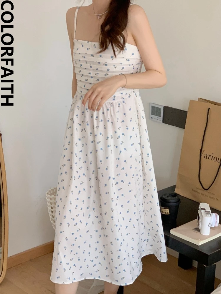 Colorfaith DR6010DG New 2023 Chic Floral Sleeveless High Waist Fashion Elegant Holiday Style Women's Spring Summer Long Dresses
Colorfaith DR6010DG New 2023 Chic Floral Sleeveless High Waist Fashion Elegant Holiday Style Women's Spring Summer Long Dresses