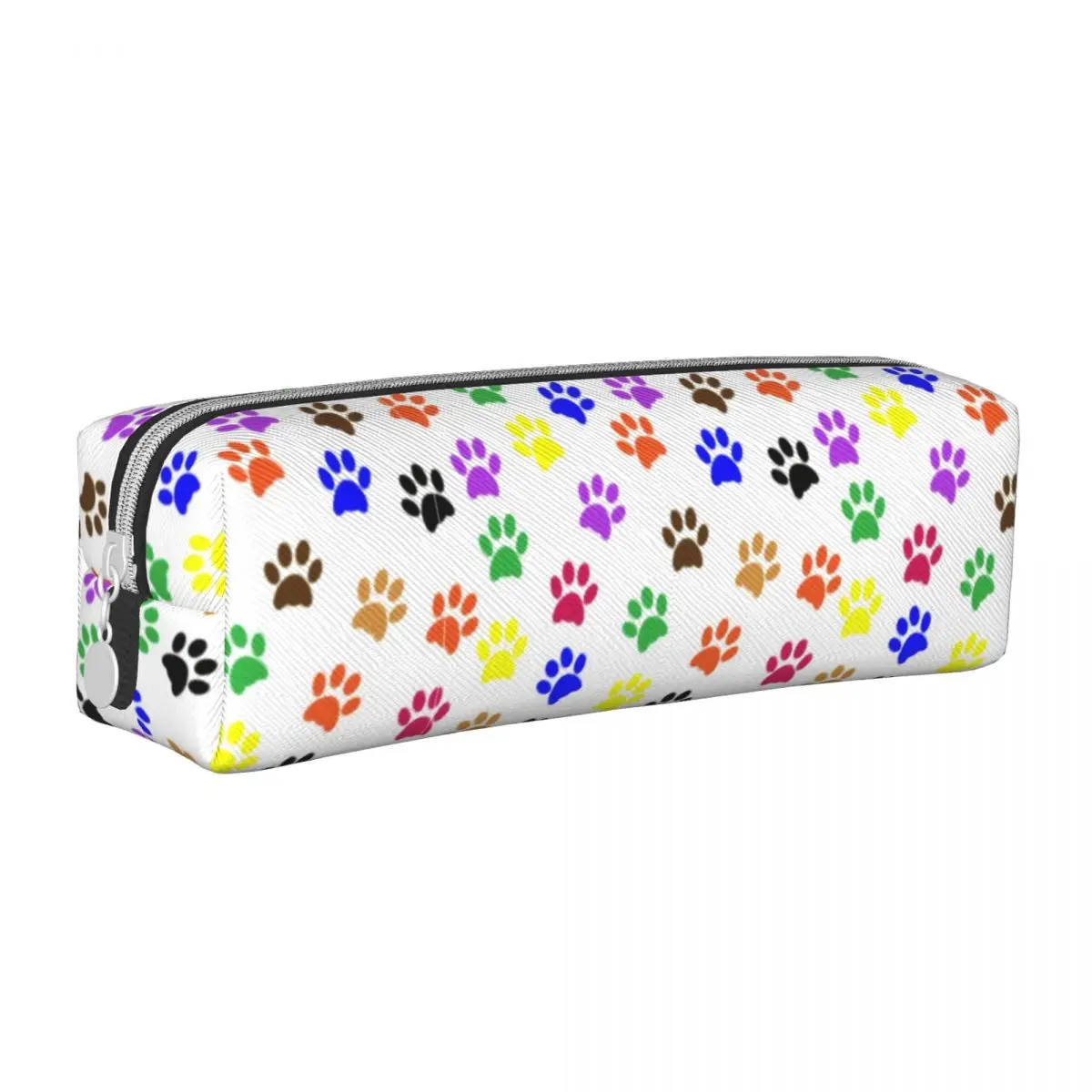 Dog Pow Art Square Pencil Case Colorful Pawprints Retro Leather Pencil Box Stationery Boy Girl Zipper Pen Bags 
Dog Pow Art Square Pencil Case Colorful Pawprints Retro Leather Pencil Box Stationery Boy Girl Zipper Pen Bags