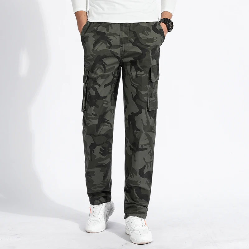 Joggers Men loose cargo pants Casual Camouflage Pants Homme Summer 100% Cotton Elastic Comfortable Trousers Men Plus Size 5XL
Joggers Men loose cargo pants Casual Camouflage Pants Homme Summer 100% Cotton Elastic Comfortable Trousers Men Plus Size 5XL