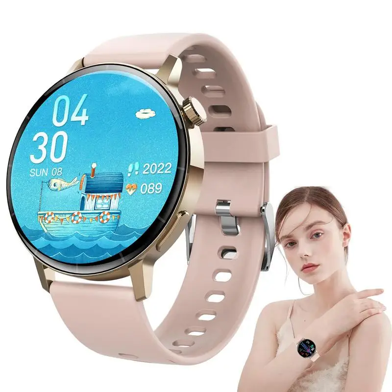

Blood Sugar Monitor Watch Non-Invasive Glucose Monitor Wearable IP67 Waterproof 30 Sports Modes 1.43-Inch Screen Smart Watch To