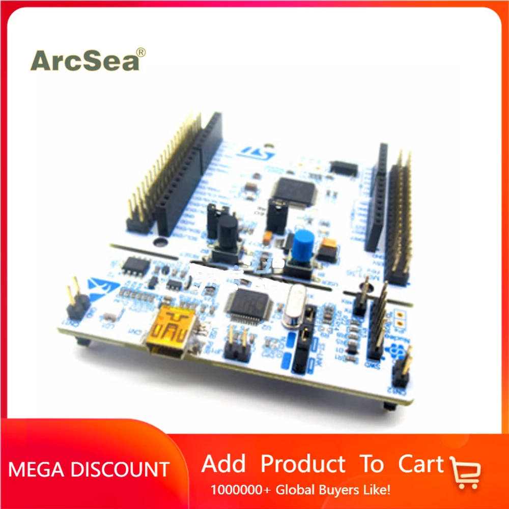1PCS NUCLEO-F411RE, STM32F4 NUCLEO Board
1PCS NUCLEO-F411RE, STM32F4 NUCLEO Board