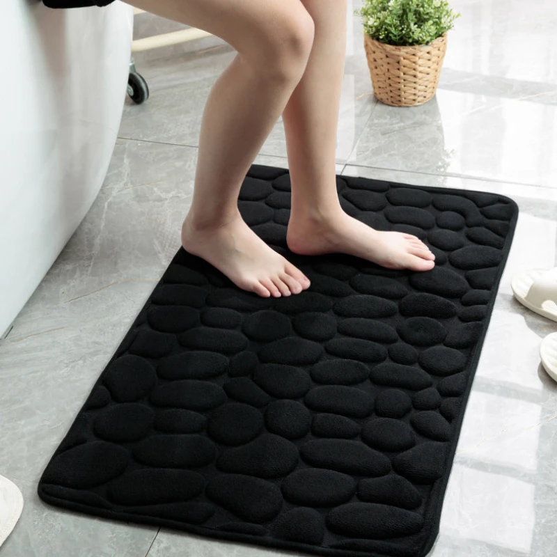 Mat Non-slip Carpets Memory Foam Cobblestone Embossed Bath In Wash Basin Bathtub Side Floor Rug Bathroom Shower Room Doormat
Mat Non-slip Carpets Memory Foam Cobblestone Embossed Bath In Wash Basin Bathtub Side Floor Rug Bathroom Shower Room Doormat