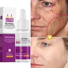 Retinol Remove Wrinkles Face Serum Fast Anti Aging Lifting Firming Essence Fade Fine Lines Whitening Facial Skin Korean Cosmetic