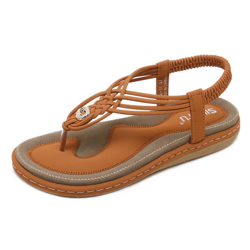 YeddaMavis Brown New Summer Fashion Sandals Woman Platform Soft Leather Large Size 36-42 Flip Flops Sandals Comfortable Shoes
YeddaMavis Brown New Summer Fashion Sandals Woman Platform Soft Leather Large Size 36-42 Flip Flops Sandals Comfortable Shoes
