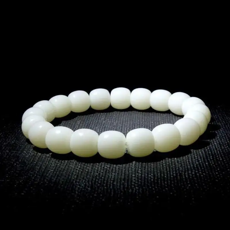 Real Chinese White Jade Elastic Bracelet Men Women Healing Gemstone Jewelry Natural Hetian Nephrite Lucky Amulet Jades Bracelets
Real Chinese White Jade Elastic Bracelet Men Women Healing Gemstone Jewelry Natural Hetian Nephrite Lucky Amulet Jades Bracelets