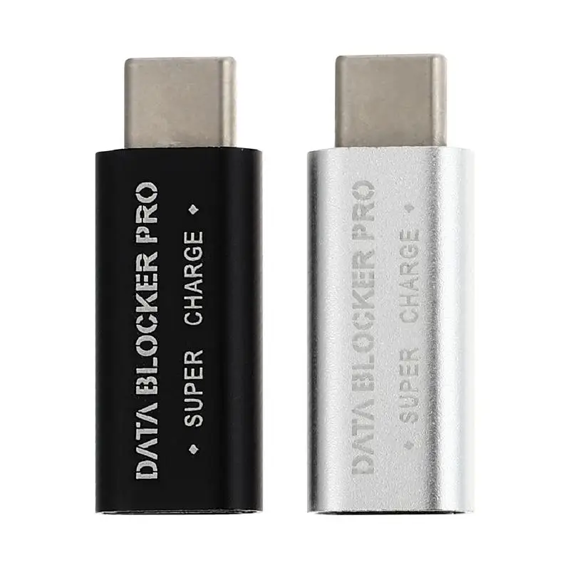 2PCS USB Type-C Data Blocker Juice Jacking Prevention Gender Change Connector Protect data security reach up to 5-50V/1-5A
2PCS USB Type-C Data Blocker Juice Jacking Prevention Gender Change Connector Protect data security reach up to 5-50V/1-5A