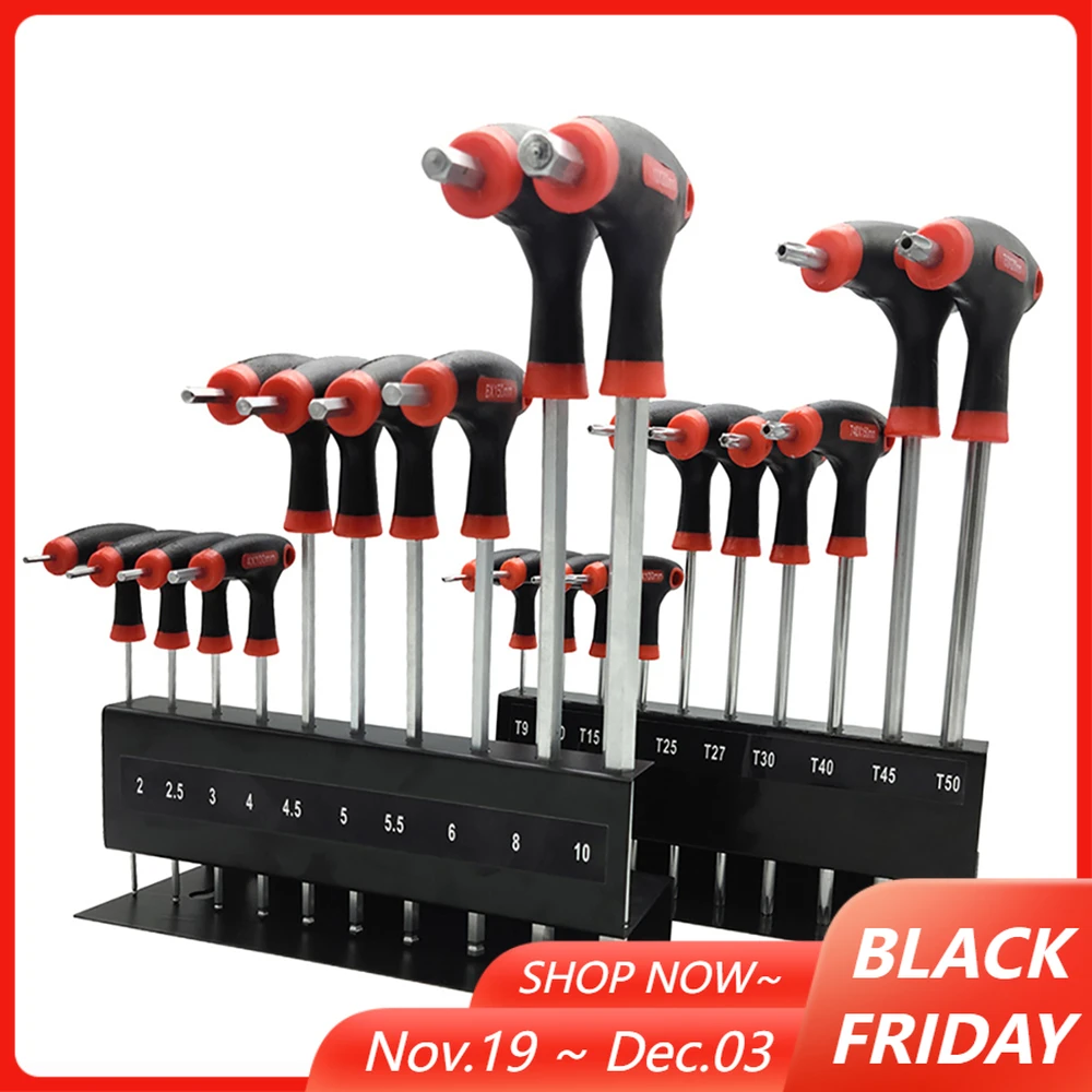 Набор шестигранных ключей Torx 10 шт.
Набор шестигранных ключей Torx 10 шт.