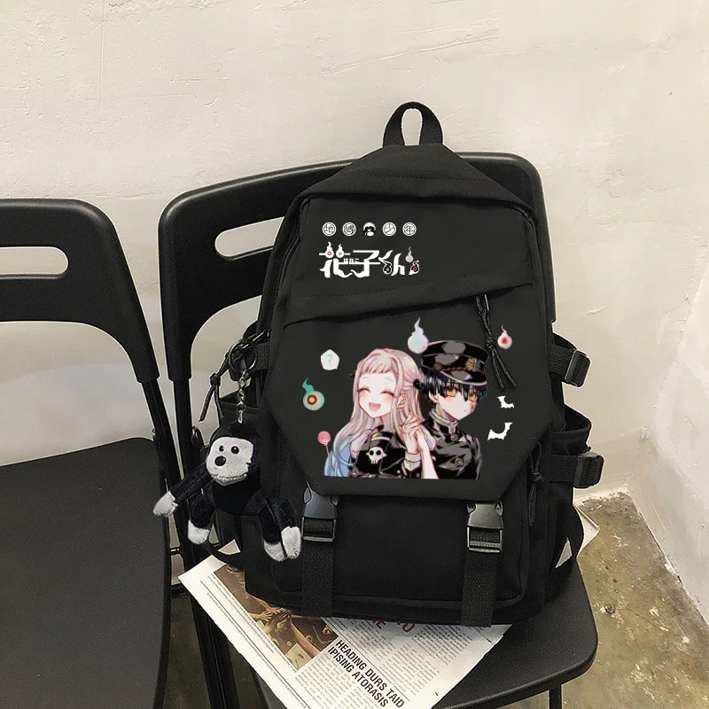 Anime Toilet Bound Jibaku Shounen Hanako-kun Cosplay Unisex Cartoon Laptop Travel Rucksack Students School Bag Backpack Gifts
Anime Toilet Bound Jibaku Shounen Hanako-kun Cosplay Unisex Cartoon Laptop Travel Rucksack Students School Bag Backpack Gifts