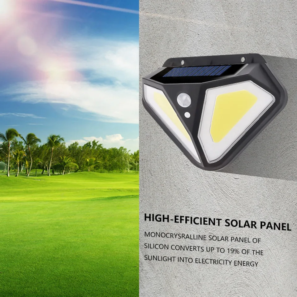 102 LED Solar Light Built in Battery Outdoor Lamp Powered Sunlight Waterproof Motion Sensor Street Light for Garden Decoration
102 LED Solar Light Built in Battery Outdoor Lamp Powered Sunlight Waterproof Motion Sensor Street Light for Garden Decoration