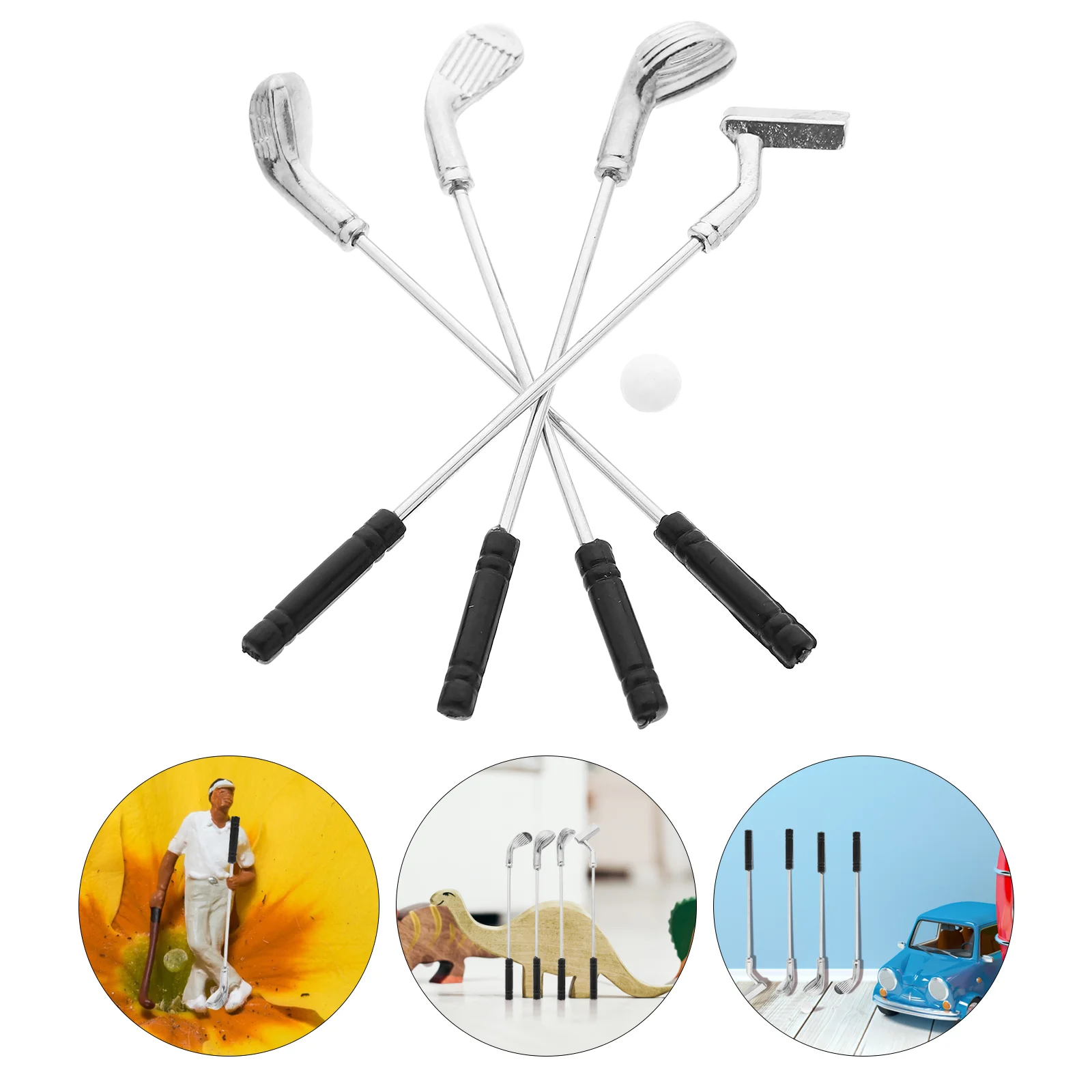 Miniature Clubs Set Clubs Figurine for Landscape 1: 12 House Furniture Accessories
Miniature Clubs Set Clubs Figurine for Landscape 1: 12 House Furniture Accessories