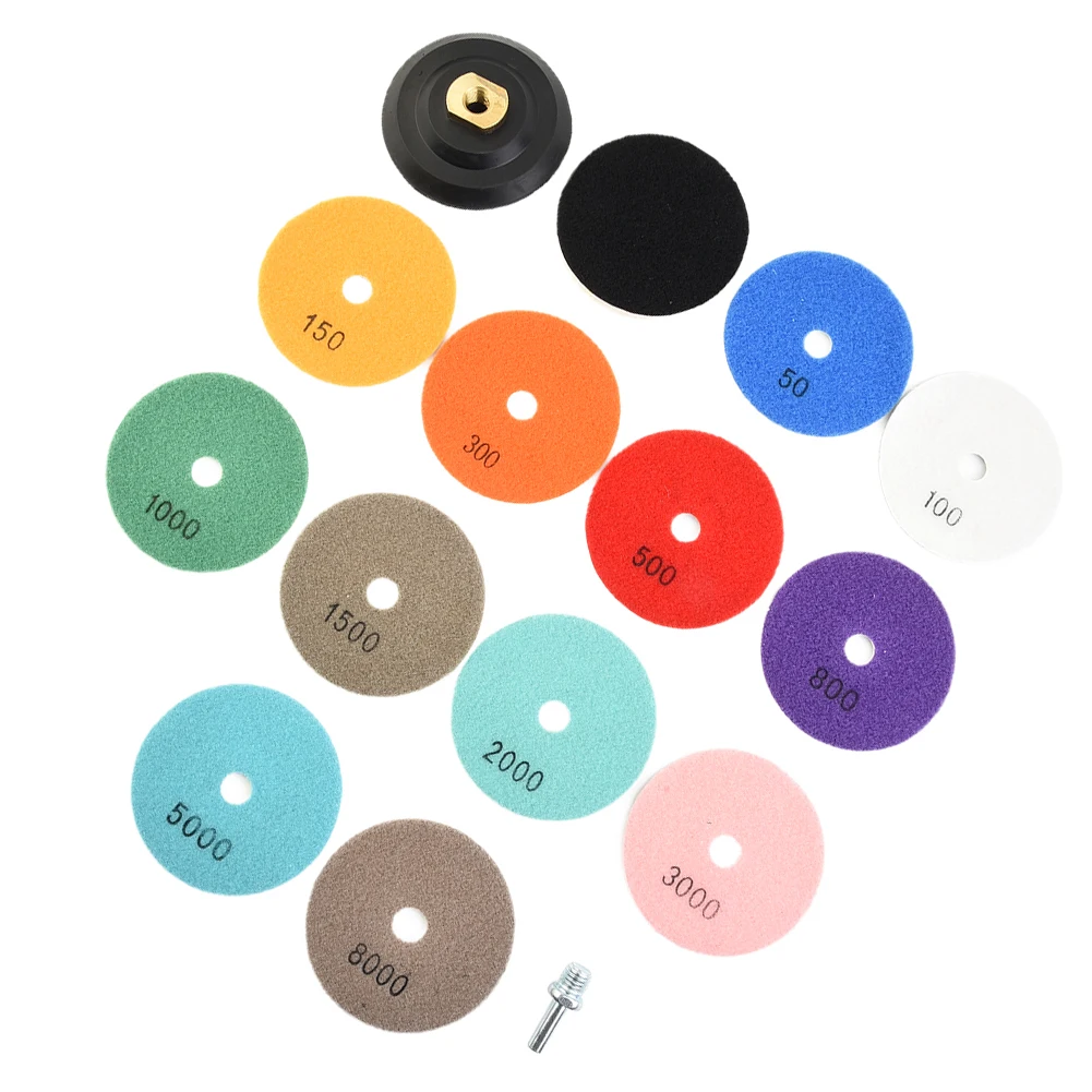 Diamond Polishing Pads 4inch Wet&Dry Granite Concrete Marble Glass Stone Sanding Cleaning Tool Concrete Sanding Disc For Polish
Diamond Polishing Pads 4inch Wet&Dry Granite Concrete Marble Glass Stone Sanding Cleaning Tool Concrete Sanding Disc For Polish