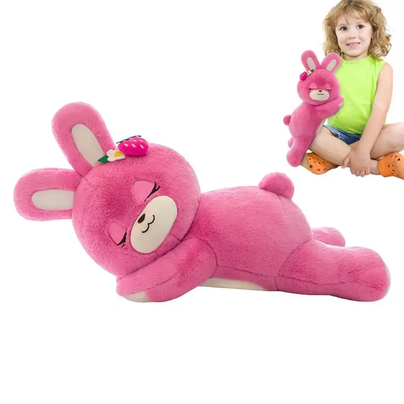 

Плюшевый кролик, плюшевая игрушка, плюшевое животное, Лужица, Клубничный Кролик, плюшевые игрушки 19,68 дюйма
