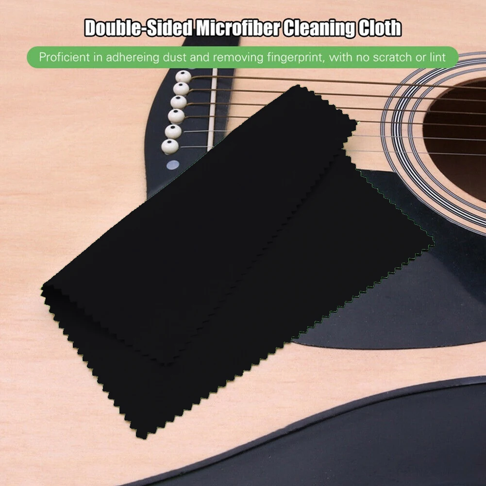 15 X15cm Microfiber Cleaning Cloth Wiping Polishing For Guitar Bass Violin Piano Black Green Musical Instruments Cleaning Tool
15 X15cm Microfiber Cleaning Cloth Wiping Polishing For Guitar Bass Violin Piano Black Green Musical Instruments Cleaning Tool