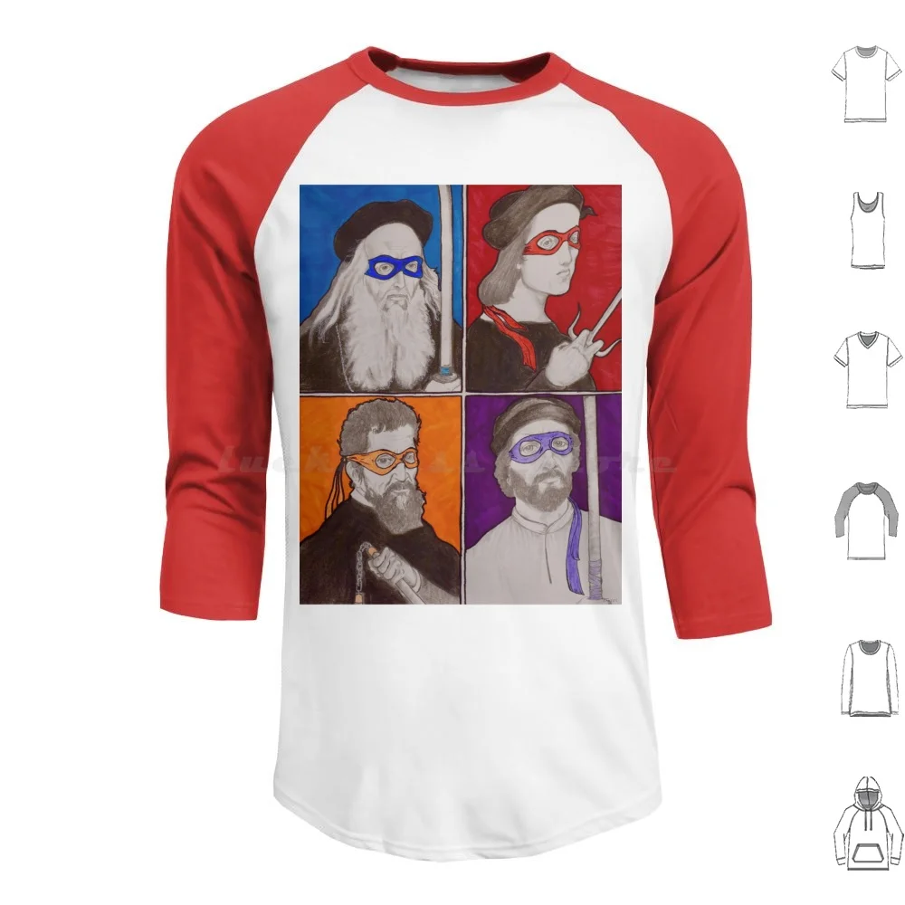 Толстовка хлопковая с длинным рукавом для художников эпохи Возрождения
Толстовка хлопковая с длинным рукавом для художников эпохи Возрождения