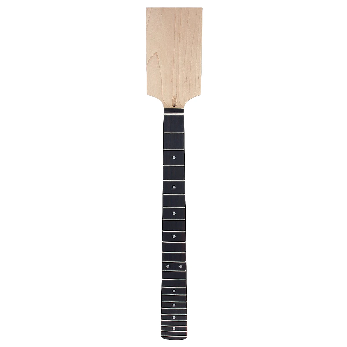 Electric Guitar Neck Paddle Head Rosewood on Maple 22 Frets Dot Inlay Unfinished Diy Parts
Electric Guitar Neck Paddle Head Rosewood on Maple 22 Frets Dot Inlay Unfinished Diy Parts