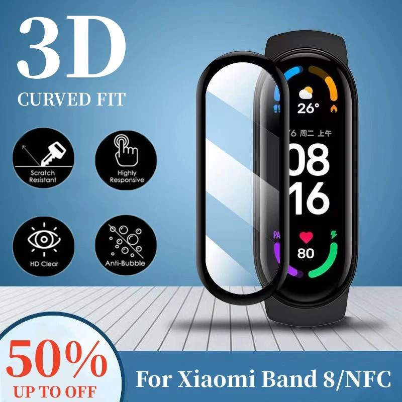 1/2/3 PCS 3D Curved Soft Hydrogel Film For Xiaomi Mi Band 8 Protective Film Xiomi MiBand 8 Smartwatch Screen Protectors
1/2/3 PCS 3D Curved Soft Hydrogel Film For Xiaomi Mi Band 8 Protective Film Xiomi MiBand 8 Smartwatch Screen Protectors