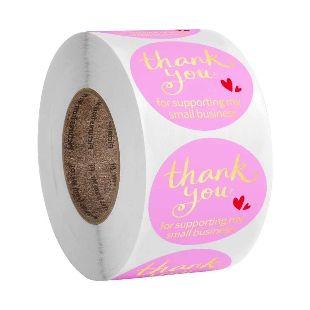 50-500pcs 1 Inch Thank You Sticker Pink Round Thank You Commercial Sticker Roll Envelope Seal My Small Business DIY Stationery
50-500pcs 1 Inch Thank You Sticker Pink Round Thank You Commercial Sticker Roll Envelope Seal My Small Business DIY Stationery