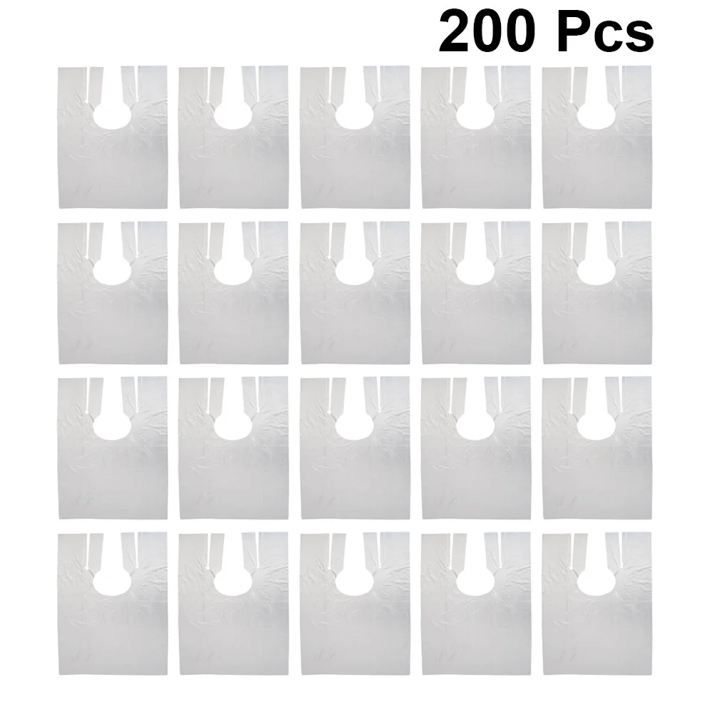 200pcs Disposable Hairdressing Cape Practical Haircut Cape Hair Cutting Cloak Haircut Gown for Barber Shop
200pcs Disposable Hairdressing Cape Practical Haircut Cape Hair Cutting Cloak Haircut Gown for Barber Shop