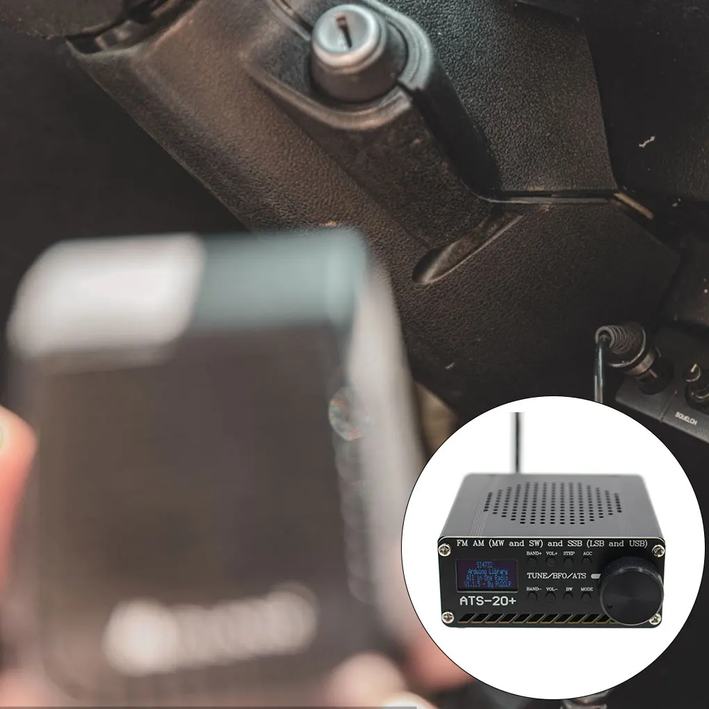 

ATS-20 Plus Si4732 Radio AM (MW и SW) SSB (LSB и USB) Принадлежности для устойчивой частоты приемник все диапазоны радиостанций