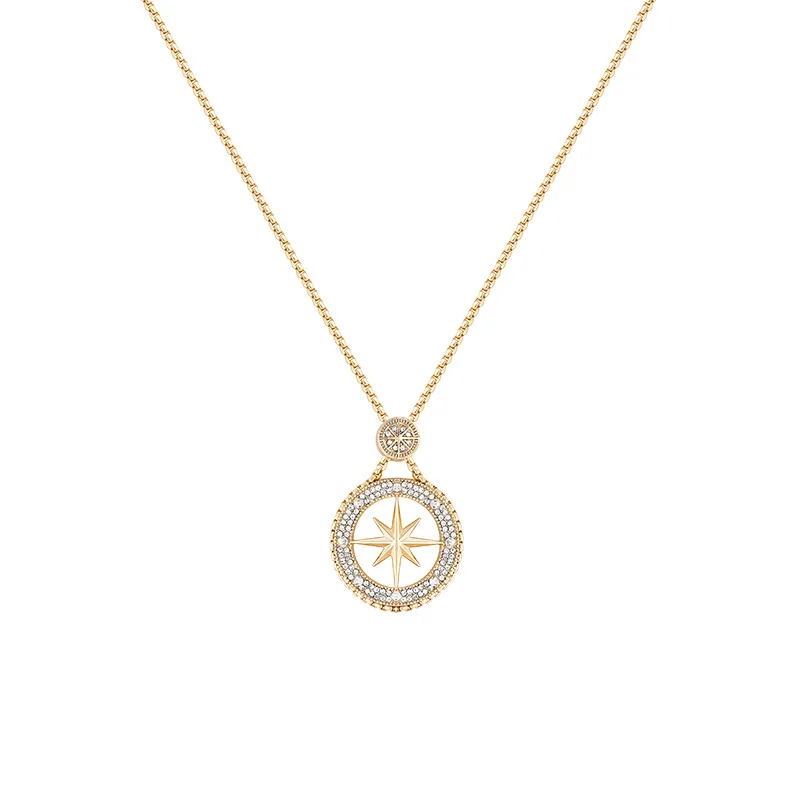 New Fashion Eight Pointed Star Pendant Necklace Sweater Chain Adjustable Long Necklace Women Gift Jewelry
New Fashion Eight Pointed Star Pendant Necklace Sweater Chain Adjustable Long Necklace Women Gift Jewelry
