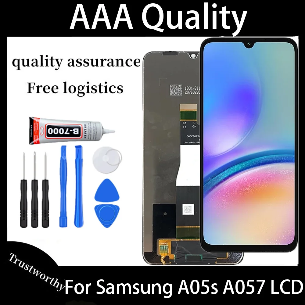 6 7-дюймовый ЖК-дисплей A05s для Samsung A057F дигитайзер сенсорного экрана A057M A057G