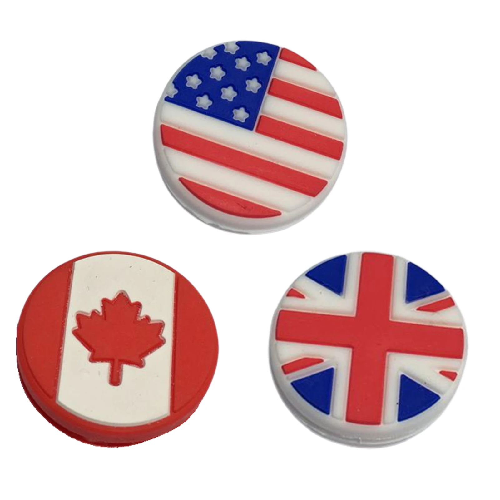Tennis Racket Shock Dampeners Silicone Durable National Flag Theme Tennis Vibration Dampeners Tennis Accessories Sports Supplies
Tennis Racket Shock Dampeners Silicone Durable National Flag Theme Tennis Vibration Dampeners Tennis Accessories Sports Supplies