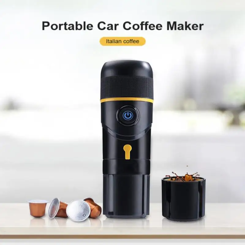 Espresso Machine Portable Coffee Machine For Car DC 12V Expresso Maker Nespresso Dolcegusto Capsule Coffee Powder For Home
Espresso Machine Portable Coffee Machine For Car DC 12V Expresso Maker Nespresso Dolcegusto Capsule Coffee Powder For Home
