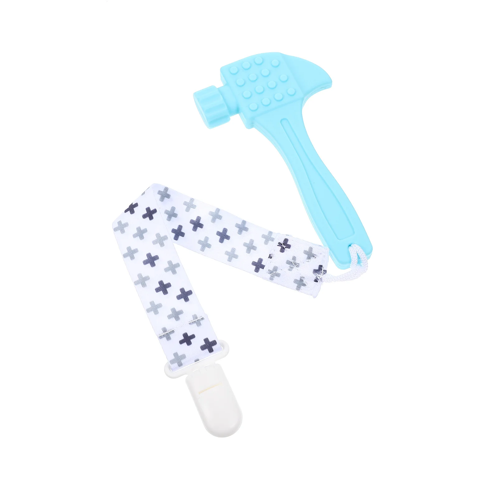 Baby Pacifier Teething S Silicone Teether Clip Hammer Chain Bracelet Chewholder Newborn Paci Gift Relief Boys Soothies
Baby Pacifier Teething S Silicone Teether Clip Hammer Chain Bracelet Chewholder Newborn Paci Gift Relief Boys Soothies