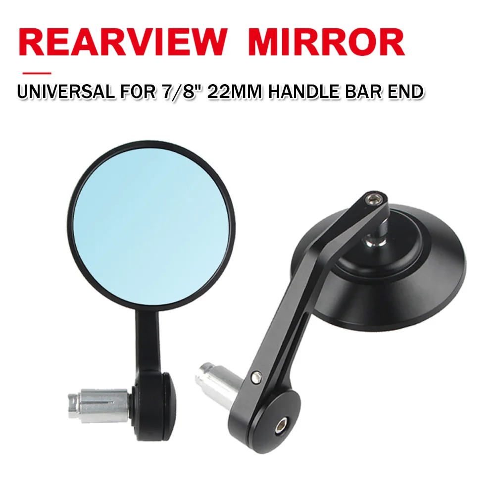 For Kawasaki Z750 Z1000 ER-6F ER-6N For Honda For BMW Motorcycle Blue Len Rearview Side Mirrors Handlebar Bar End Round Mirror
For Kawasaki Z750 Z1000 ER-6F ER-6N For Honda For BMW Motorcycle Blue Len Rearview Side Mirrors Handlebar Bar End Round Mirror