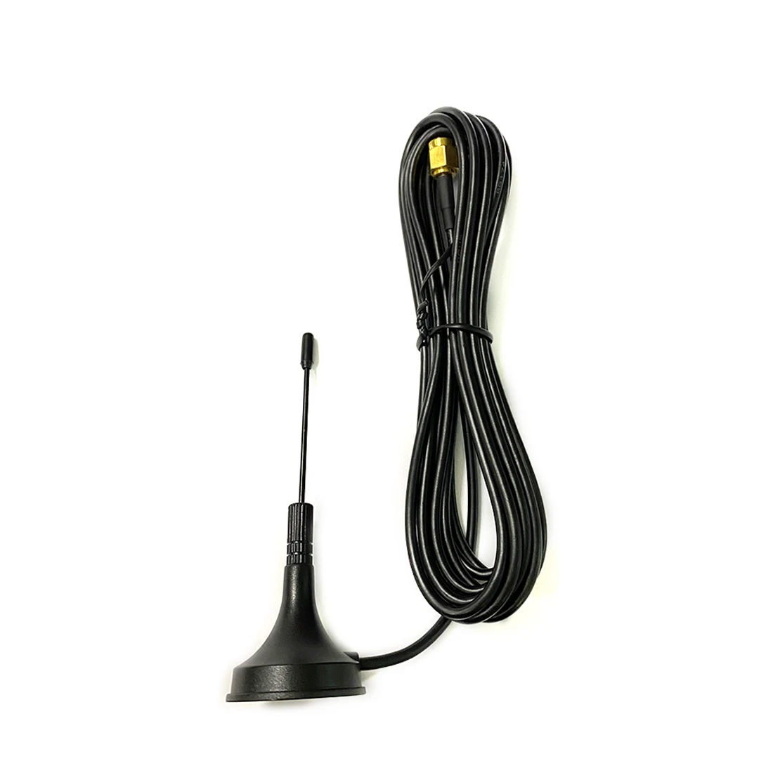

1pc GSM 3G 4G Small Sucker Antenna 90mm OMNI Car Aerial with 1.5m Cable SMA Male Connector