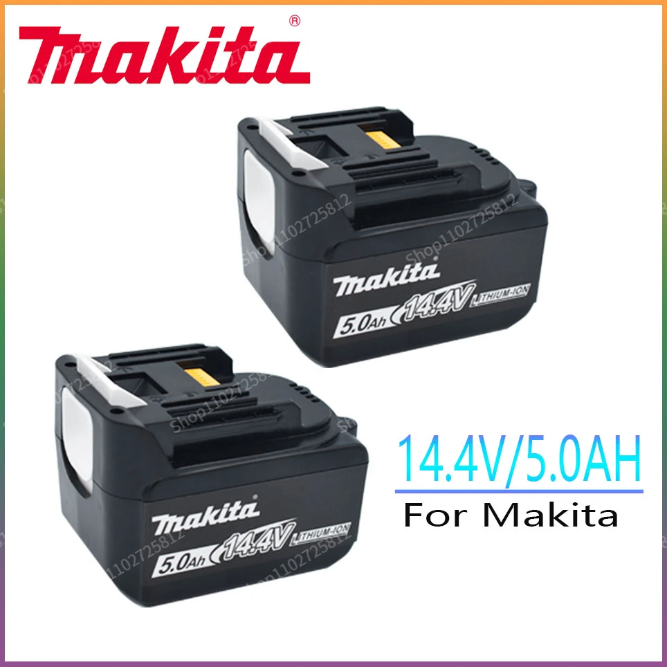 Makita 14.4V 5000mAh Makita Rechargeable Li-ion Battery For Makita 14V Power Tools 5.0Ah Batteries BL1460 BL1430 1415 194066-1
Makita 14.4V 5000mAh Makita Rechargeable Li-ion Battery For Makita 14V Power Tools 5.0Ah Batteries BL1460 BL1430 1415 194066-1
