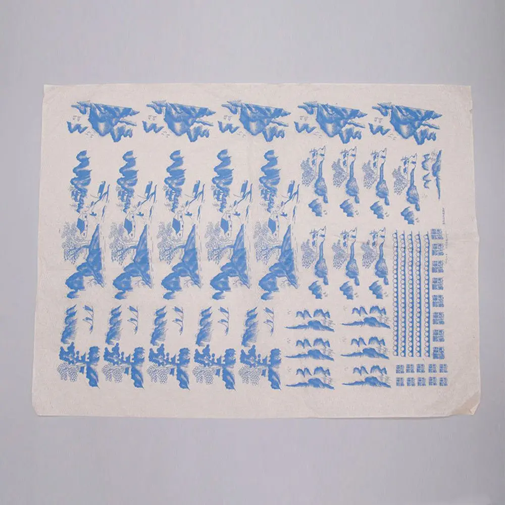 Craft Paper Blue and white porcelain paper Glaze underglaze flower paper Pottery Accessories Ceramics Transfer paper
Craft Paper Blue and white porcelain paper Glaze underglaze flower paper Pottery Accessories Ceramics Transfer paper