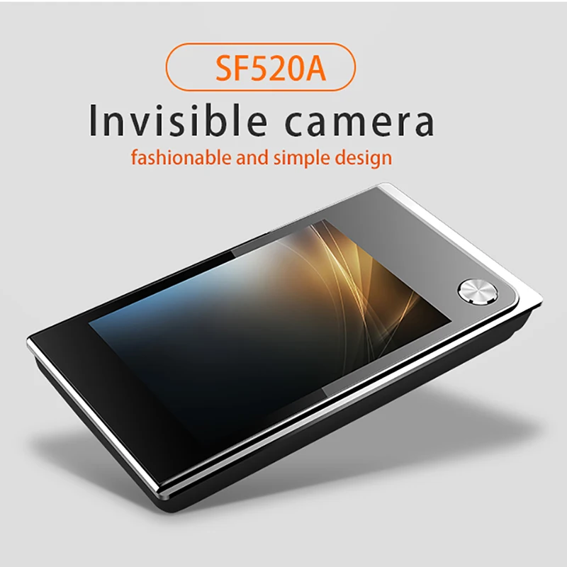 520A Wireless Mini HD Outdoor Viewer Door Eye 130 Degree Viewer Indoor Outdoor LCD Color Screen Visual Video Digital Doorbell
520A Wireless Mini HD Outdoor Viewer Door Eye 130 Degree Viewer Indoor Outdoor LCD Color Screen Visual Video Digital Doorbell