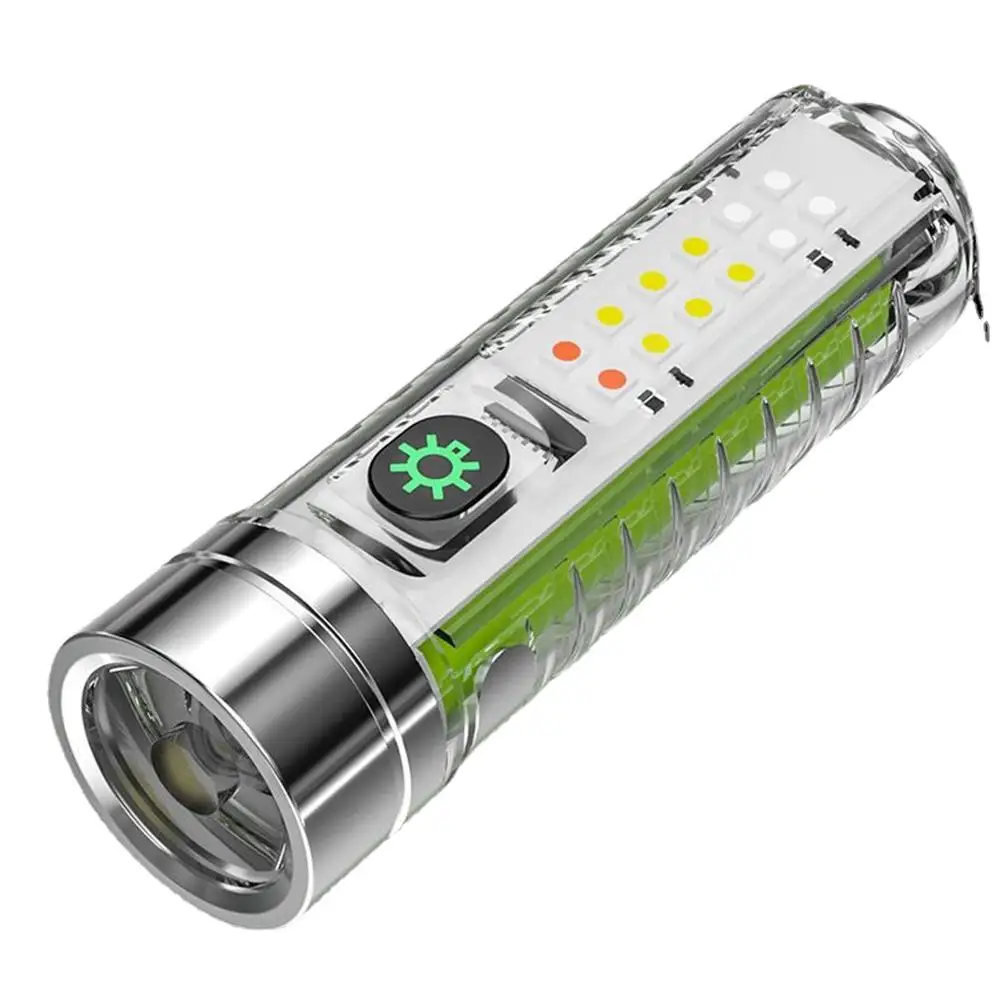 Mini Flashlight LED Multi-function Waterproof Keychain Flashlight Portable Waterproof Magnetic Warning Camping Torch Light
Mini Flashlight LED Multi-function Waterproof Keychain Flashlight Portable Waterproof Magnetic Warning Camping Torch Light