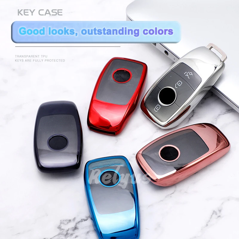 Plating TPU Car Key Case Cover Protector for Mercedes Benz A C E S G Class GLC CLE CLA W177 W205 W213 W222 X167 AMG Key Shell
Plating TPU Car Key Case Cover Protector for Mercedes Benz A C E S G Class GLC CLE CLA W177 W205 W213 W222 X167 AMG Key Shell