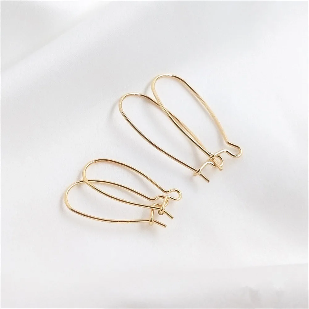 14K Gold Filled Plated Closed type ear hook ear stud I-rabbit ear earring handmade DIY ear hanging ear accessories
14K Gold Filled Plated Closed type ear hook ear stud I-rabbit ear earring handmade DIY ear hanging ear accessories