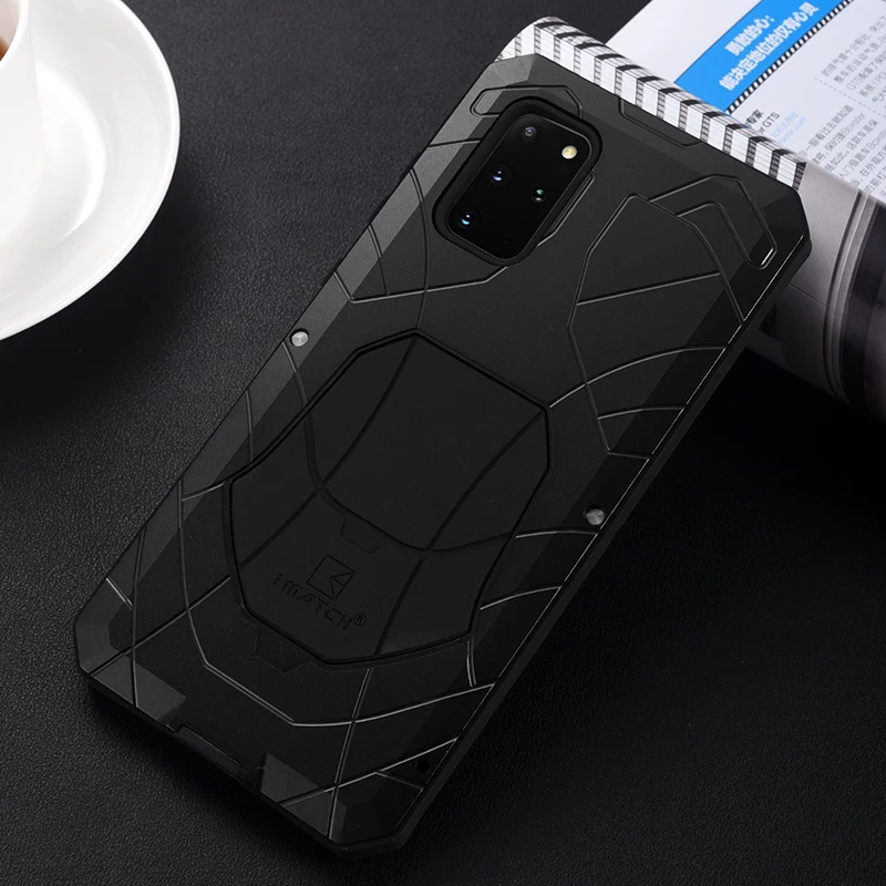 Imatch Aluminum Metal Silicone Shockproof Case For Samsung Galaxy S10 S20 Fe Plus / Note 10 Plus Dirt Shock Proof Cover Case
Imatch Aluminum Metal Silicone Shockproof Case For Samsung Galaxy S10 S20 Fe Plus / Note 10 Plus Dirt Shock Proof Cover Case