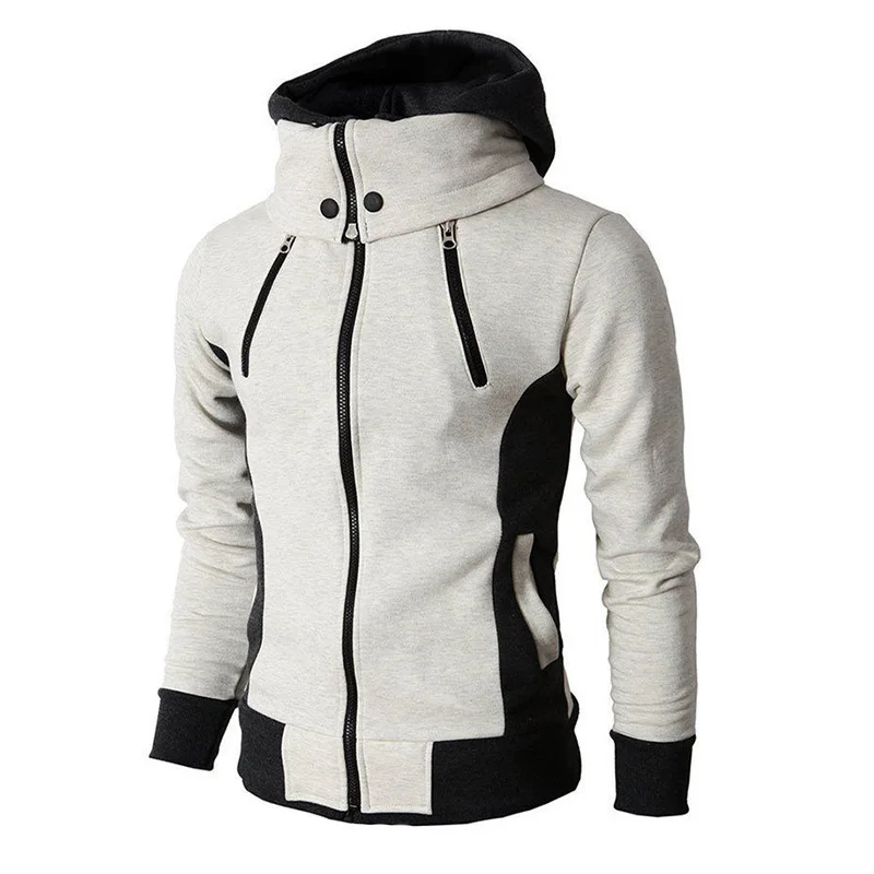 Zipper Men Jackets Autumn Winter Casual Fleece Coats Bomber Jacket Scarf Collar Fashion Hooded Male Outwear Slim Fit Hoody
Zipper Men Jackets Autumn Winter Casual Fleece Coats Bomber Jacket Scarf Collar Fashion Hooded Male Outwear Slim Fit Hoody