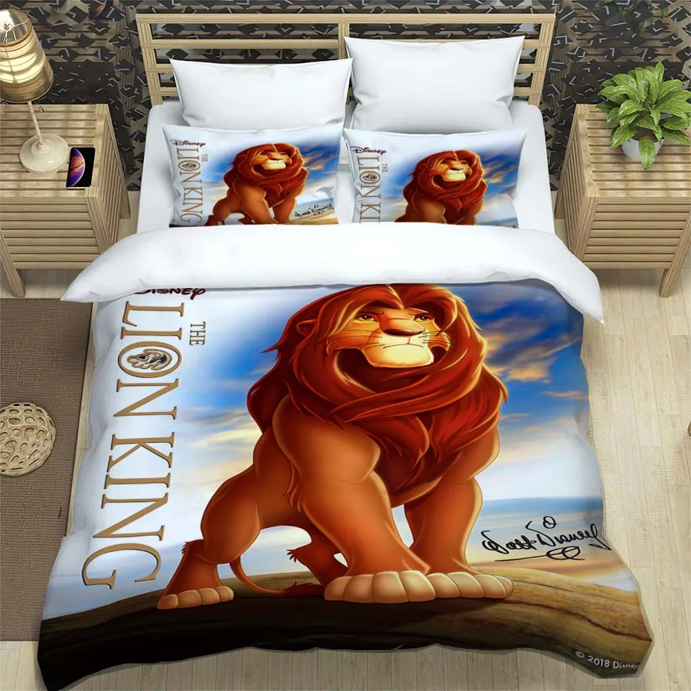 Disney The Lion King Quilt Cover Pillowcase Bedding Three Piece Set Multi Size Comforter Set Duvet Cover Anime Bedding Sets
Disney The Lion King Quilt Cover Pillowcase Bedding Three Piece Set Multi Size Comforter Set Duvet Cover Anime Bedding Sets