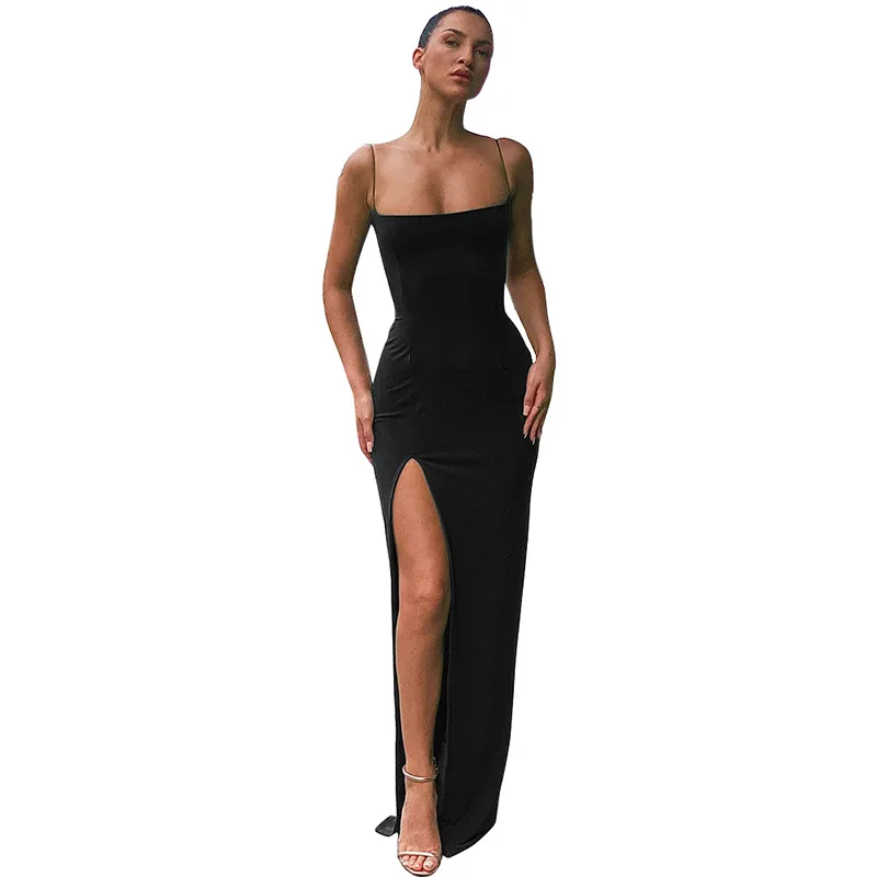 2023 Summer Dress Solid Color Slin Long Dress for Female Sleeveless Sexy Slit Dress for Spring Summer Daily Outfits
2023 Summer Dress Solid Color Slin Long Dress for Female Sleeveless Sexy Slit Dress for Spring Summer Daily Outfits