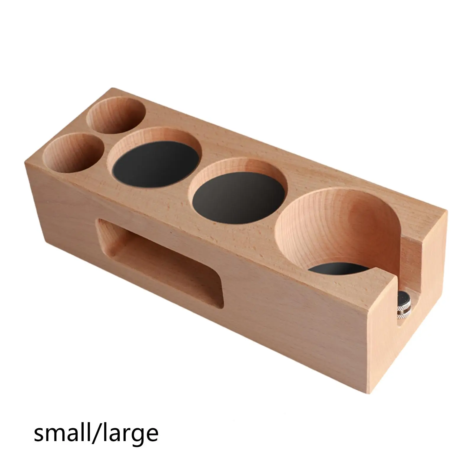 Wooden Coffee Tamper Holder, Support Base Rack Espresso Tampering Mat Coffee Accessories for Kitchen Coffee Maker Bar Cafe
Wooden Coffee Tamper Holder, Support Base Rack Espresso Tampering Mat Coffee Accessories for Kitchen Coffee Maker Bar Cafe