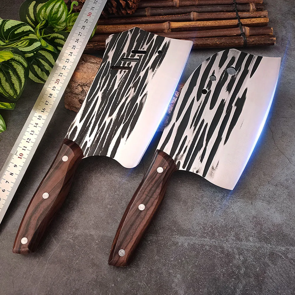 High Carbon Stainless Steel Chef Knife ABS Handle Chopping Knife Forged Kitchen Cleaver Knife 8 Inch Butcher Knife Cooking Tools
High Carbon Stainless Steel Chef Knife ABS Handle Chopping Knife Forged Kitchen Cleaver Knife 8 Inch Butcher Knife Cooking Tools
