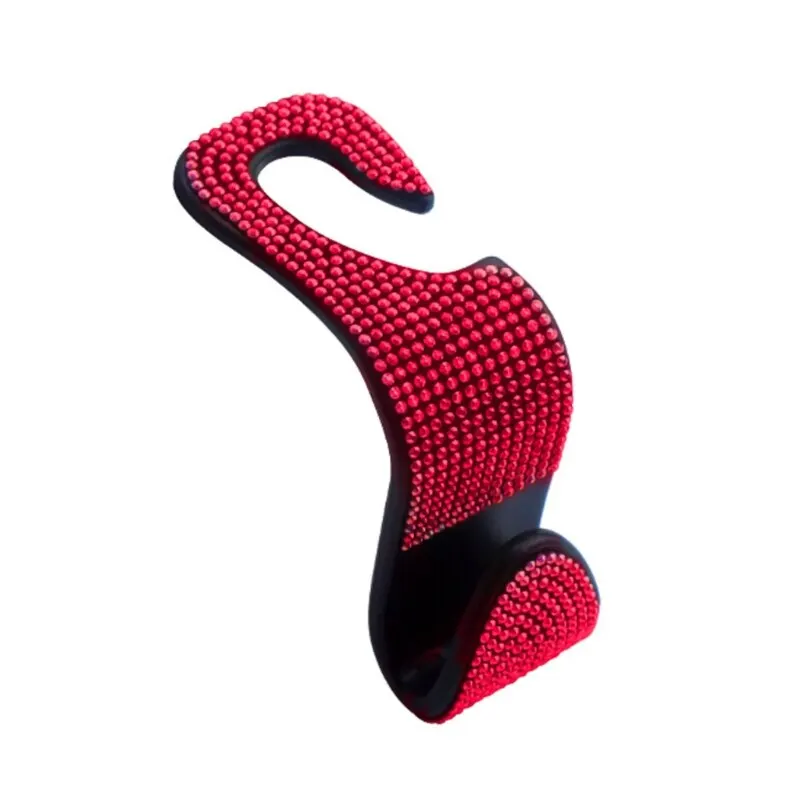 Cute Diamond-studded Car Accessories Car Seat Back Storage Hooks For Girl Headrest Organizer Red Black Blue
Cute Diamond-studded Car Accessories Car Seat Back Storage Hooks For Girl Headrest Organizer Red Black Blue