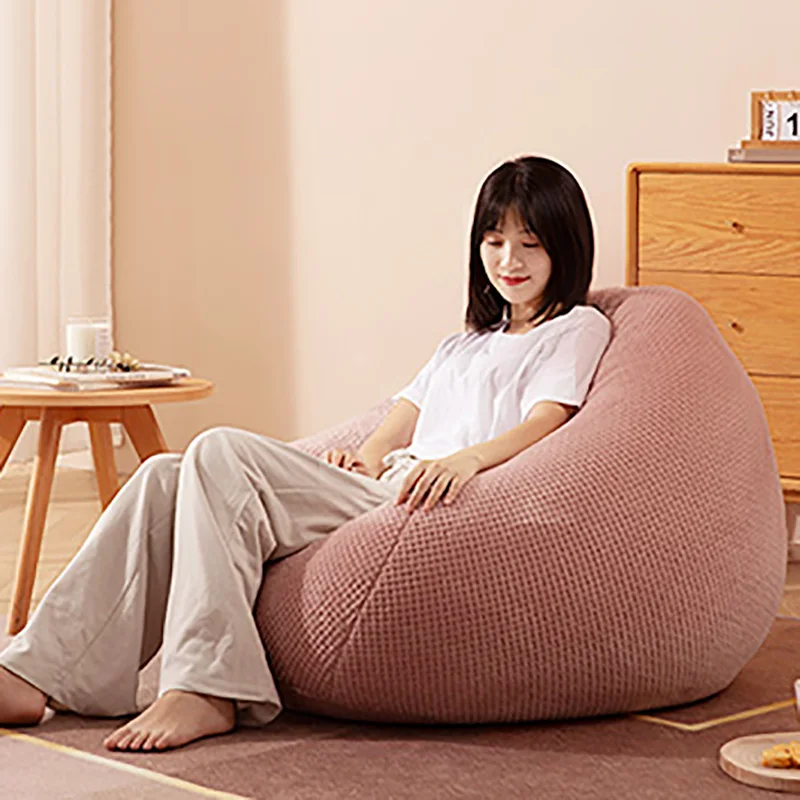 

Filler Large Lazy Bean Bag Sofa Chair Bedroom Filling Small Bean Bag Sofa Kids Nordic Comfy Relax Sitzsack Home Furniture