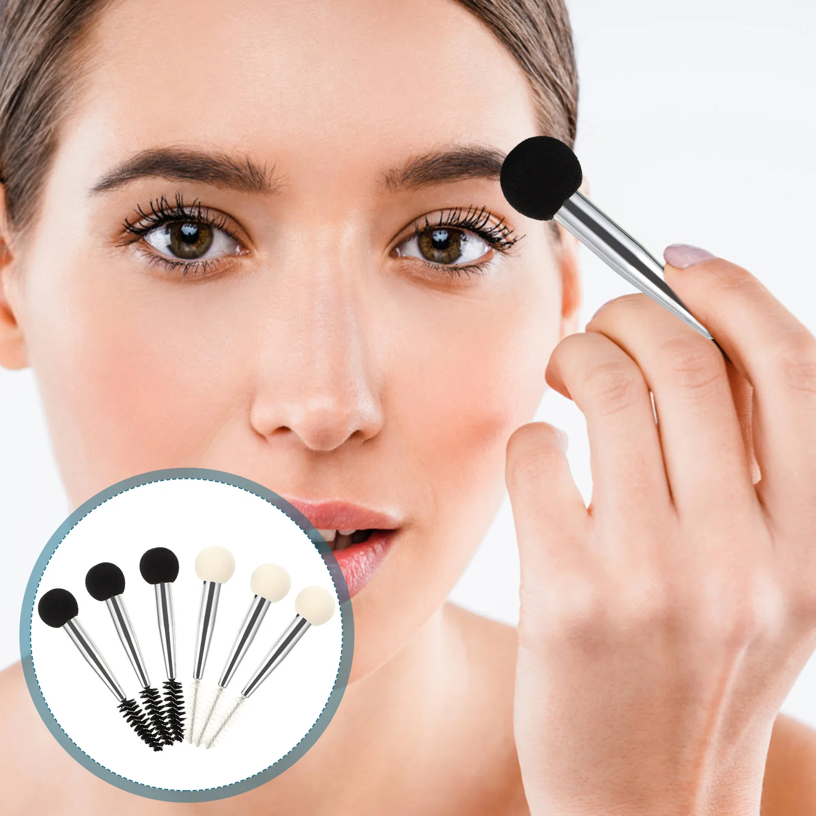 Makeup Brush Sponge Eyelash Eyebrow Brushes Sponges Set Kitfoundationeye Shadow Head Double Lashmake Puffs Mascara Mushroom Puff
Makeup Brush Sponge Eyelash Eyebrow Brushes Sponges Set Kitfoundationeye Shadow Head Double Lashmake Puffs Mascara Mushroom Puff