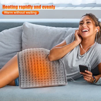 Multifunctional Electric Heating Pad Warm Winter Thermal Blanket for Bed Sofa Waist Abdomen Legs Washable Electric Mat Carpet