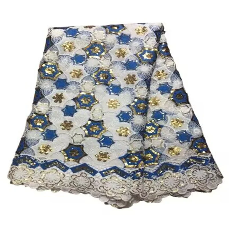 Fashion 2023 French Embroidery Lace Fabric African Nigerian With Sequins Fabric For Wedding Dress
Fashion 2023 French Embroidery Lace Fabric African Nigerian With Sequins Fabric For Wedding Dress