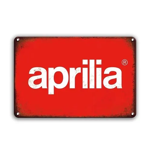 Металлическая табличка Aprilia
Металлическая табличка Aprilia